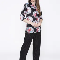 PHALIN Printed Maxi Nightdress image 4