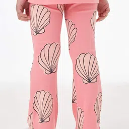 Marks & Spencer Girls Printed Flare Leggings image 3