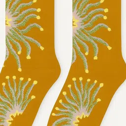 SAZARA Unisex Patterned Calf Length Socks image 2