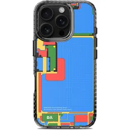 DailyObjects Geometric Printed iPhone 16 Pro Max Back Case Mobile Accessories-picture-38