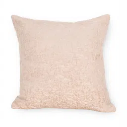 STITCHNEST Beige 2 Pieces Square Cushion Covers image 2