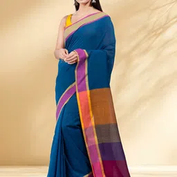 Arhi Pure Cotton Saree With Blouse-picture-13