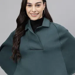 Xpose Women Woollen Poncho-picture-25