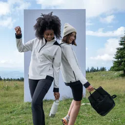 quechua Women's Hiking Fleece - MH500 Hoodie image 2