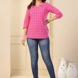 MERAAKI FASHION Print Cotton Top-picture-41