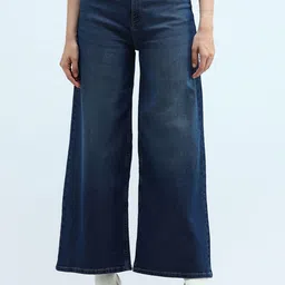 U.S. Polo Assn. Women Women Wide Leg High-Rise Light Fade Stretchable Jeans-picture-42
