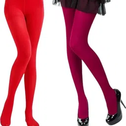 NESKA MODA Pack Of 2 High Rise Anti Slip Stockings image 2