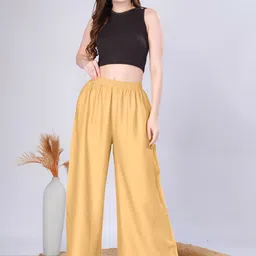 Vivika Women Flared Palazzos-picture-25