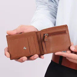 Kara Men Leather Two Fold Wallet image 3