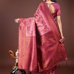 Astita Woven Design Zari Saree image 5