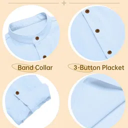 ZELINCO Men Thread Work Kurta image 3