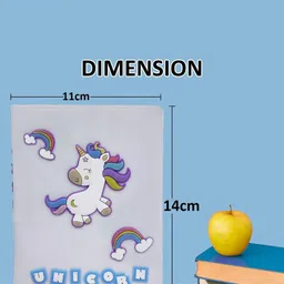 YK A6 Size Unicorn Hardcover Journal Notebook image 3