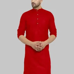 ANUJ FASHION Men Blended A-Line Kurtas-picture-31