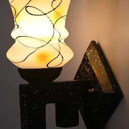 SOMIL Yellow Cylinder Glass Wall Lamps-picture-33