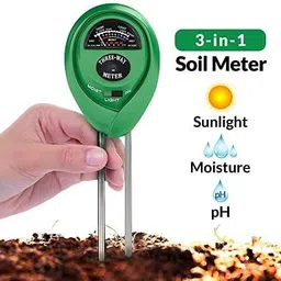 doctor le parco 3 in 1 Soil Tester pH Meter for Moisture, Light & pH soil Tester Soil Test Kit image 2