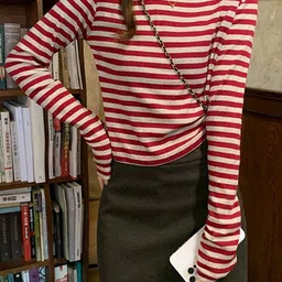 Mast & Harbour Women Striped T-shirt-picture-26