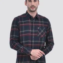 Numero Uno Men Tartan Checks Checked Casual Shirt-picture-15