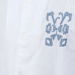 Numero Uno Ethnic Motifs Printed Cuban Collar Cotton Casual Shirt image 2