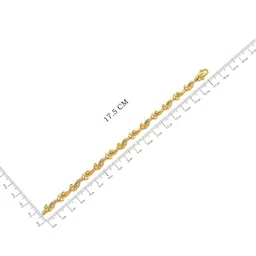 Joyalukkas Women 22Kt Floral Chain Bracelet- 9.7g image 4