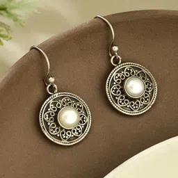 Fabindia Women Circular Dangler Earrings-picture-49