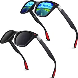 rich club Polarized Wayfarer Sunglasses (52) image 1