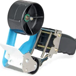 tylos Single Handheld 2 Inch Packaging Tape Dispenser Machine With Stainless Steel Blade Tape Dispenser (Manual) image 2