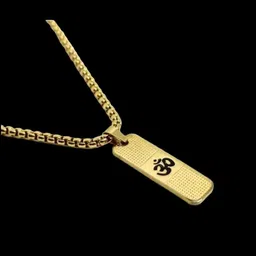 divine rudras Om_Print_Silver_Locket,43 Silver Silver image 5