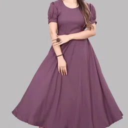 zopdi Women Fit and Flare Multicolor Maxi/Full Length Dress-picture-13