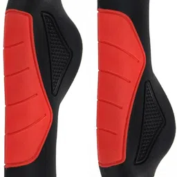 Bicycle Handle Grip Palm Rest Dual Color Black Red Soft Rubber Anti-Slip Bicycle Handle Grip-image-36