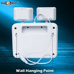 make ur wish Rechargeable Emergency Invertor AC/DC Modes With Twin LED Spot Light 15 hrs Flood Lamp Emergency Light image 5