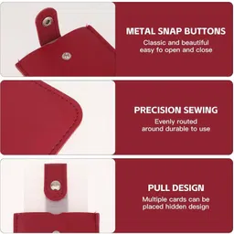 marmoris ecom Men & Women Trendy Multicolor Artificial Leather Card Holder image 4