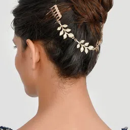 AQUASTREET Women Gold-Toned Comb Pin-image-97