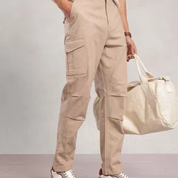 Nautica Men Smart Cargos Trousers-picture-32