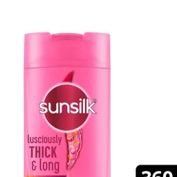 Sunsilk Keratin Yoghurt Shampoo 340 ml image 2