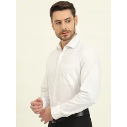 JADE BLUE Men Opaque Formal Shirt image 3