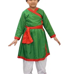Kaku Fancy dresses Boys Indian State Ethnic Rajasthani Tunic With Trousers-image-37