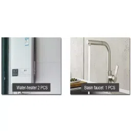 fastgear GENERIC Stainless Steel 24 inch Connection Pipe Silver, FG038 (Pack of 18) image 3