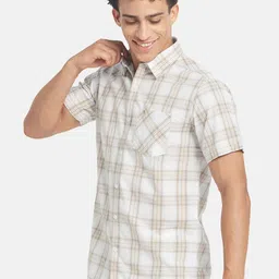 METTLE Men Multi Stripes Striped Casual Shirt image 5