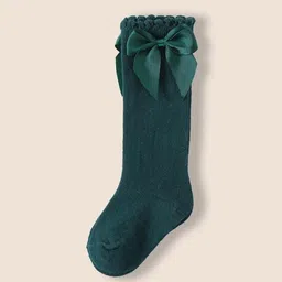 EL REGALO Girls Knee-Length Socks With Bow-picture-16