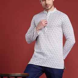 Anouk Ethnic Motifs Printed Kurta image 4