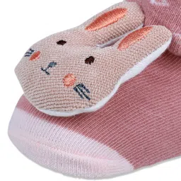 Baby Moo Infants Kids Bunny Cotton Socks Booties image 5