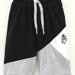 Under Fourteen Only Colorblocked Shorts - Grey-picture-14