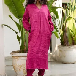 RAAS LIFE V-Neck Tunic & Balloon Pants Co-Ords-picture-12