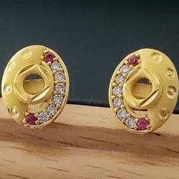 niva fashion Circular Studs Earrings-image-72