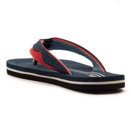 Beanz Striped Flip Flops - Navy Blue & Red image 5