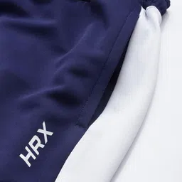 HRX by Hrithik Roshan Men Brand Logo Printed Rapid-Dry Running Tracksuit image 4
