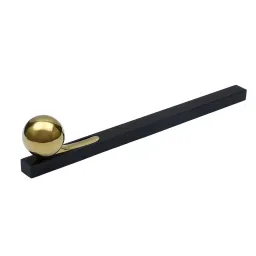 Decorio Wardrobe Handle 320 mm Black / PVD Gold Finish, WDC-1152-picture-38