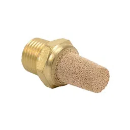 Raja Rubbers Sintered Silencer 1/8 inch Brass Body Male Thread (Pack of 5)-picture-23