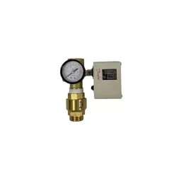 Global 100 L Pressure Tank +DANFOSS Pressure Switch KP35+ 5 Way TEE+ Non-Return Valve 25.4 mm (1 inch ) Male to Female +Pressure Gauge image 3