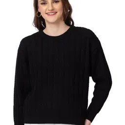 Dadu Dayal Women Woollen Longline Pullover-image-30